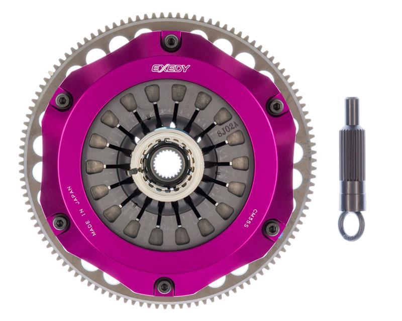 Exedy 2008-2015 Mitsubishi Lancer Evolution GSR L4 Hyper Compe-R Twin Cerametallic Clutch Rigid Exedy 2008-2015 Mitsubishi Lancer Evolution GSR L4 Hyper Compe-R Twin Cerametallic Clutch Rigid