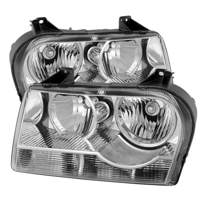 xTune Chrysler 300 05-08 Halogen Non-Projection Style Only Crystal Headlights Chrome HD-JH-C305-HA-C xTune Chrysler 300 05-08 Halogen Non-Projection Style Only Crystal Headlights Chrome HD-JH-C305-HA-C