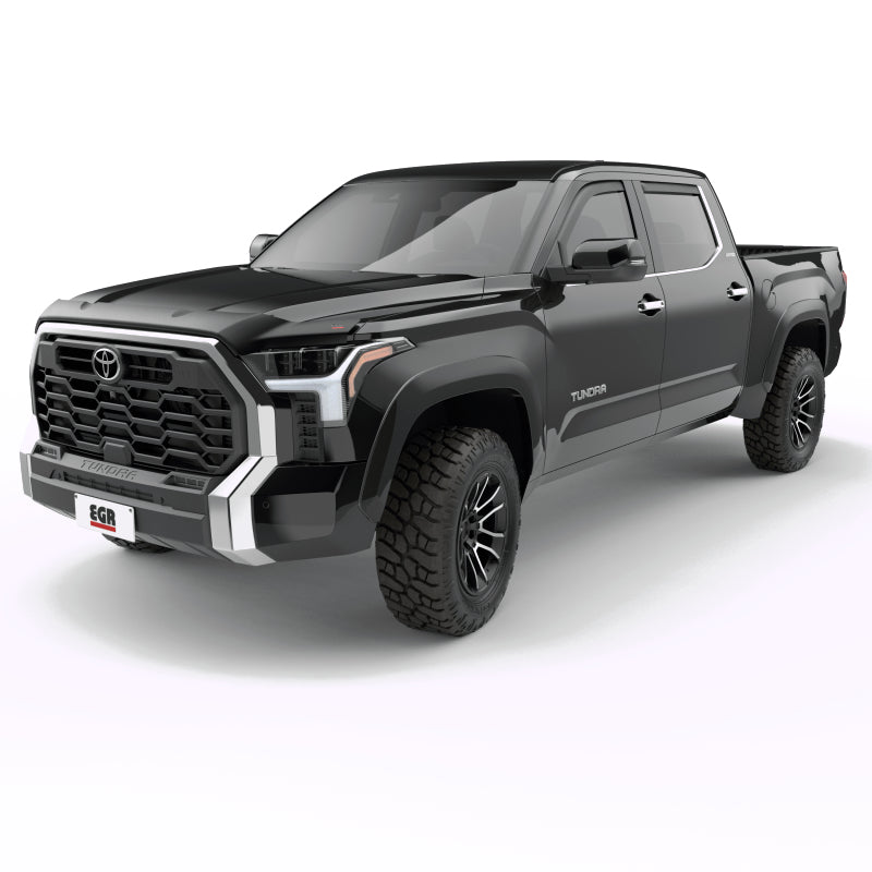 EGR 22-24 Toyota Tundra 66.7in Bed Summit Fender Flares (Set of 4) - Painted to Code Black EGR 22-24 Toyota Tundra 66.7in Bed Summit Fender Flares (Set of 4) - Painted to Code Black