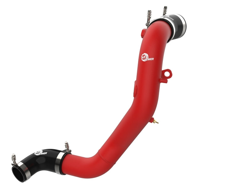 aFe Kia Stinger 18-22 V6-3.3L (tt) BladeRunner Cold Charge Pipe- Red aFe Kia Stinger 18-22 V6-3.3L (tt) BladeRunner Cold Charge Pipe- Red