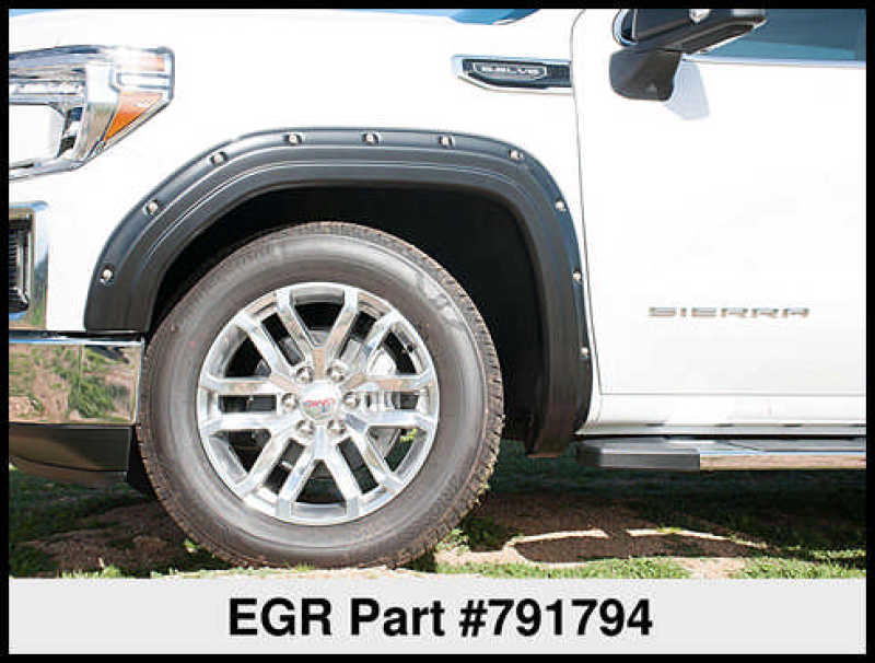 EGR 2019 GMC Sierra LD Bolt-On Look Fender Flares - Set (791794) EGR 2019 GMC Sierra LD Bolt-On Look Fender Flares - Set (791794)