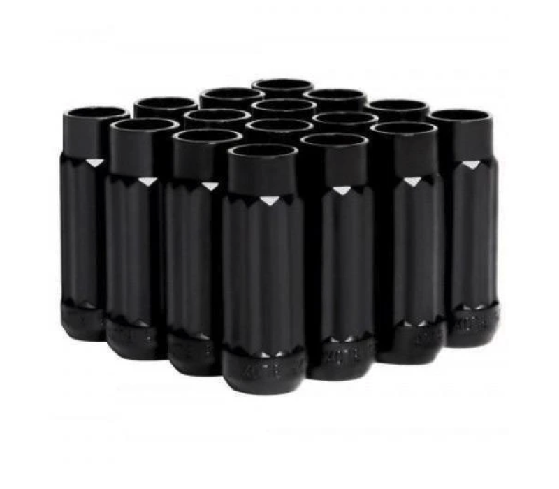 BLOX Racing 12-Sided P17 Tuner Lug Nuts 12x1.25 - Black Steel - Set of 16 BLOX Racing 12-Sided P17 Tuner Lug Nuts 12x1.25 - Black Steel - Set of 16