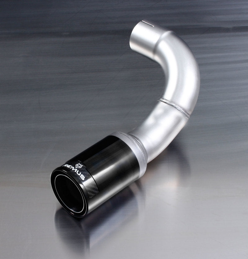 Remus 2011 BMW 1 Series F20/F21 84mm Black Chrome Straight w/Carbon Insert Tail Pipe Set Remus 2011 BMW 1 Series F20/F21 84mm Black Chrome Straight w/Carbon Insert Tail Pipe Set