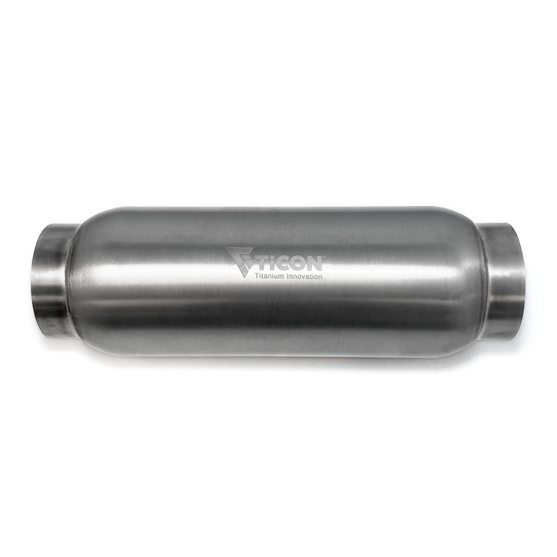 Ticon Industries 3.5in Titanium Bullet Resonator 5in Body x 7in OAL Ticon Industries 3.5in Titanium Bullet Resonator 5in Body x 7in OAL