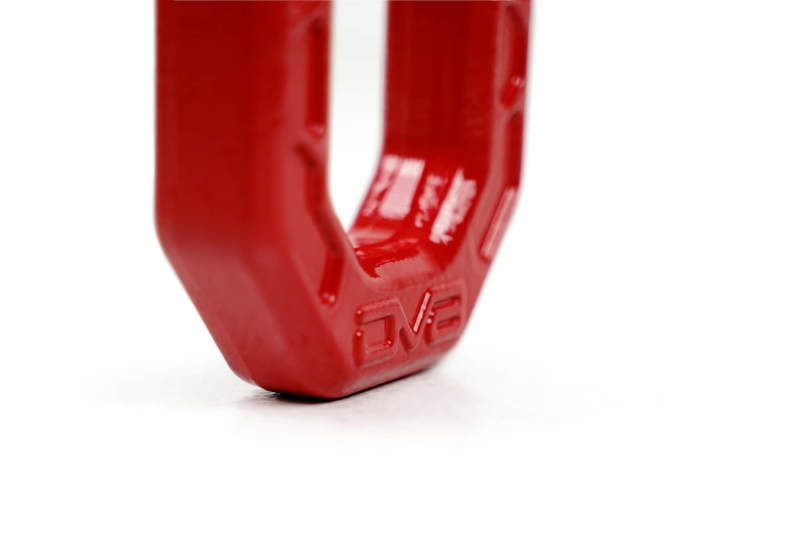 DV8 Offroad Elite Series D-Ring Shackles - Pair (Red) DV8 Offroad Elite Series D-Ring Shackles - Pair (Red)