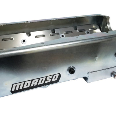 Moroso Ford 429-460 (w/Box Sump) Drag Race Wet Sump 9qt 7-7/8in Steel Oil Pan