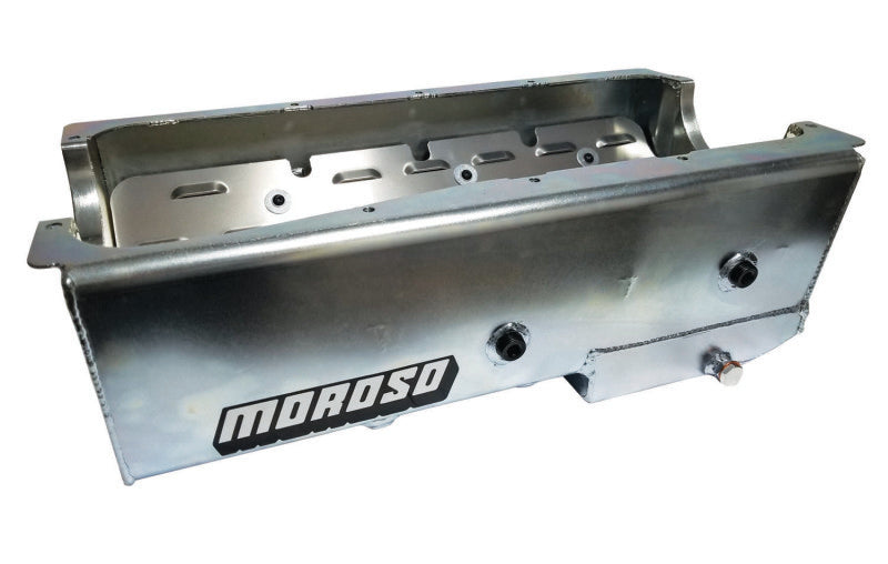 Moroso Ford 429-460 (w/Box Sump) Drag Race Wet Sump 9qt 7-7/8in Steel Oil Pan Moroso Ford 429-460 (w/Box Sump) Drag Race Wet Sump 9qt 7-7/8in Steel Oil Pan