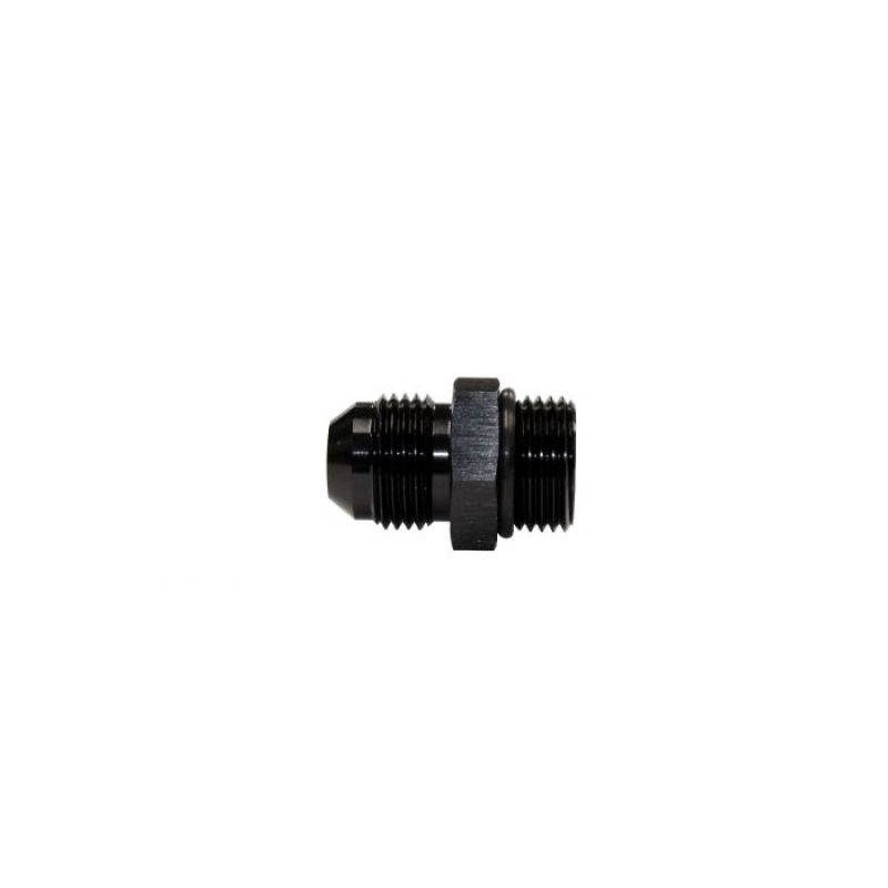 Fleece Performance Universal -8AN to 3/4in-16 Straight Male w/ O-Ring - Black Fleece Performance Universal -8AN to 3/4in-16 Straight Male w/ O-Ring - Black