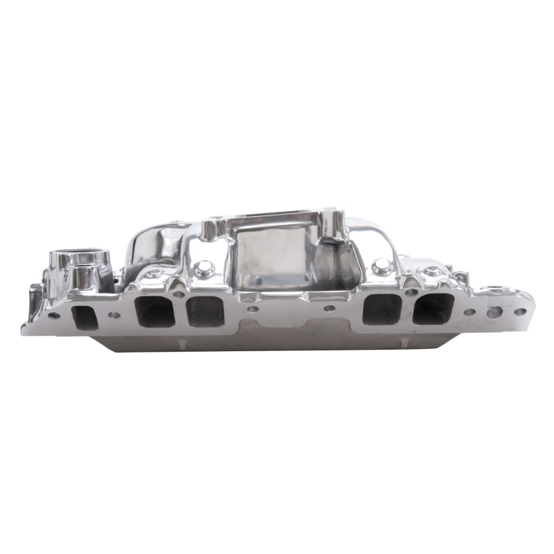 Edelbrock Polished B/B Chev Rect Port RPM Air-Gap Manifold Edelbrock Polished B/B Chev Rect Port RPM Air-Gap Manifold