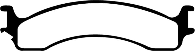 EBC 00-02 Dodge Ram 2500 Pick-up 5.2 2WD (Pad with wear sensor) Greenstuff Front Brake Pads EBC 00-02 Dodge Ram 2500 Pick-up 5.2 2WD (Pad with wear sensor) Greenstuff Front Brake Pads