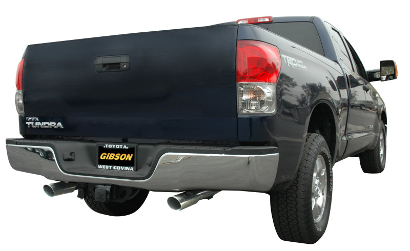 Gibson 10-19 Toyota Tundra SR5 4.6L 2.5in Cat-Back Dual Split Exhaust - Aluminized Gibson 10-19 Toyota Tundra SR5 4.6L 2.5in Cat-Back Dual Split Exhaust - Aluminized