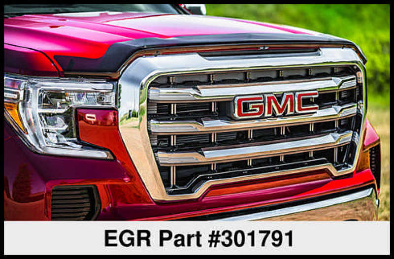 EGR 2019 GMC Sierra Superguard Hood Shield (301791) - Dark Smoke EGR 2019 GMC Sierra Superguard Hood Shield (301791) - Dark Smoke