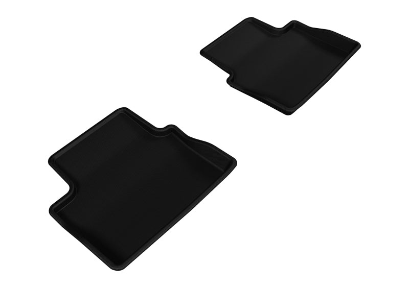 3D MAXpider 2013-2015 Chevrolet Malibu Kagu 2nd Row Floormats - Black 3D MAXpider 2013-2015 Chevrolet Malibu Kagu 2nd Row Floormats - Black