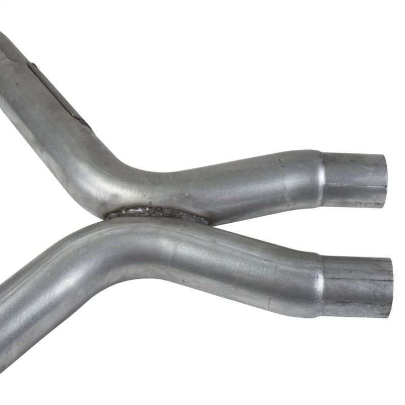 BBK 11-14 Mustang 3.7 V6 Short Mid X Pipe With Catalytic Converters 2-1/2 For BBK Long Tube Headers BBK 11-14 Mustang 3.7 V6 Short Mid X Pipe With Catalytic Converters 2-1/2 For BBK Long Tube Headers
