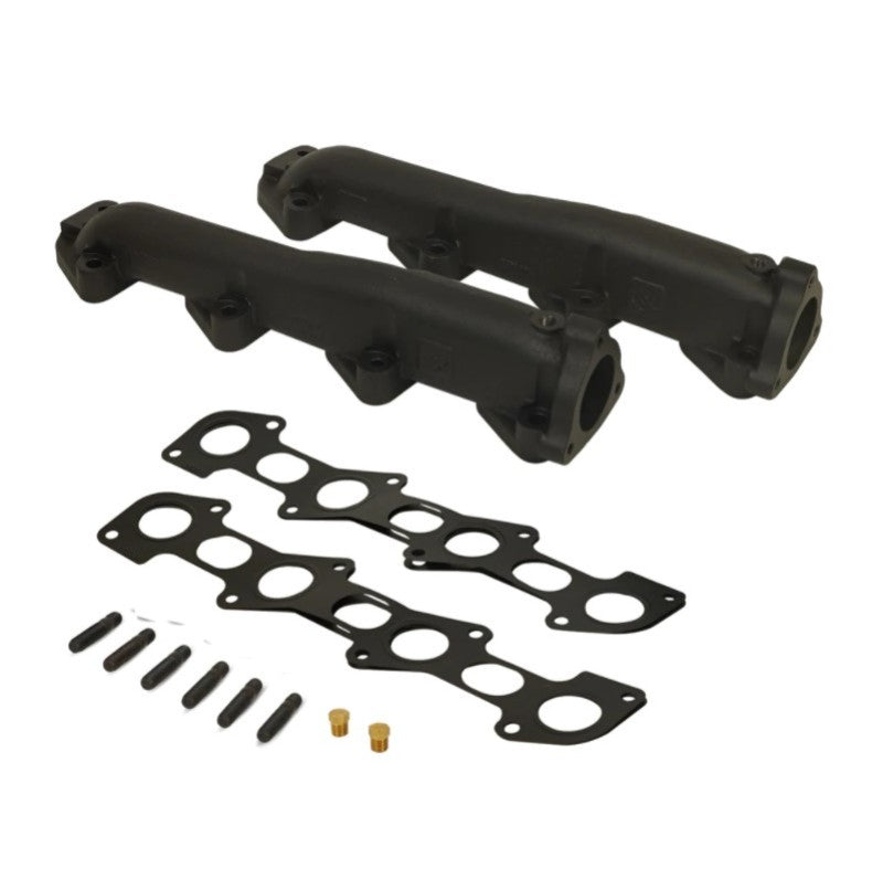 BD Diesel 08-10 Ford F-250/F-350/F-450/F-550 Powerstroke 6.4L Up Pipes Kit w/Manifold Set BD Diesel 08-10 Ford F-250/F-350/F-450/F-550 Powerstroke 6.4L Up Pipes Kit w/Manifold Set