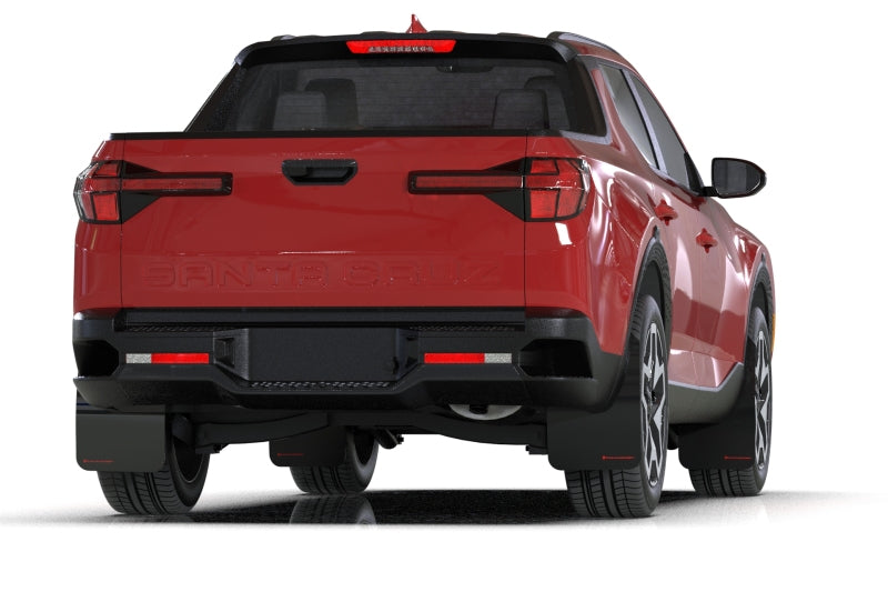 Rally Armor 22-25 Hyundai Santa Cruz Black Mud Flap w/Grey Logo Rally Armor 22-25 Hyundai Santa Cruz Black Mud Flap w/Grey Logo