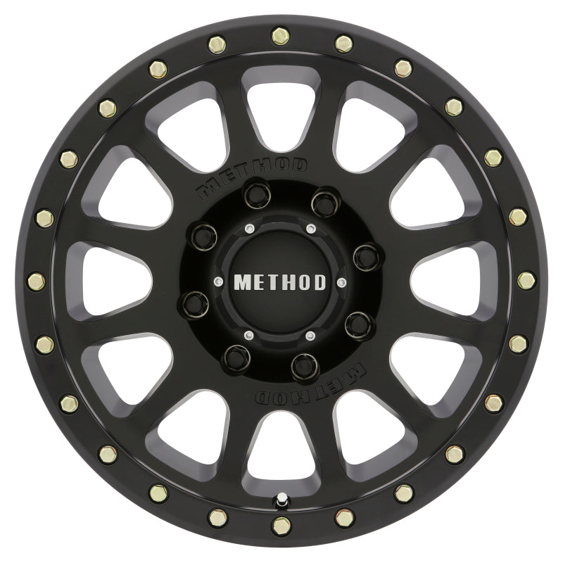 Method MR305 NV HD 17x8.5 0mm Offset 8x170 130.81mm CB Matte Black Wheel Method MR305 NV HD 17x8.5 0mm Offset 8x170 130.81mm CB Matte Black Wheel