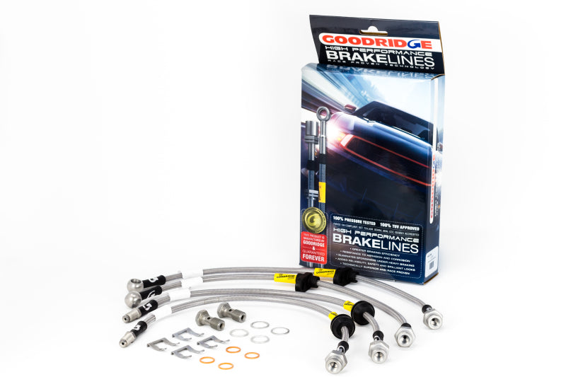 Goodridge 15-18 Ford Focus RS (RS MK3 Only) Stainless Steel Brake Line Kit Goodridge 15-18 Ford Focus RS (RS MK3 Only) Stainless Steel Brake Line Kit