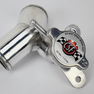 CSF 13+ BRZ / 13-20 Toyota 86 / 22+ GR86 Aluminum Filler Neck w/ High Pressure Radiator Cap