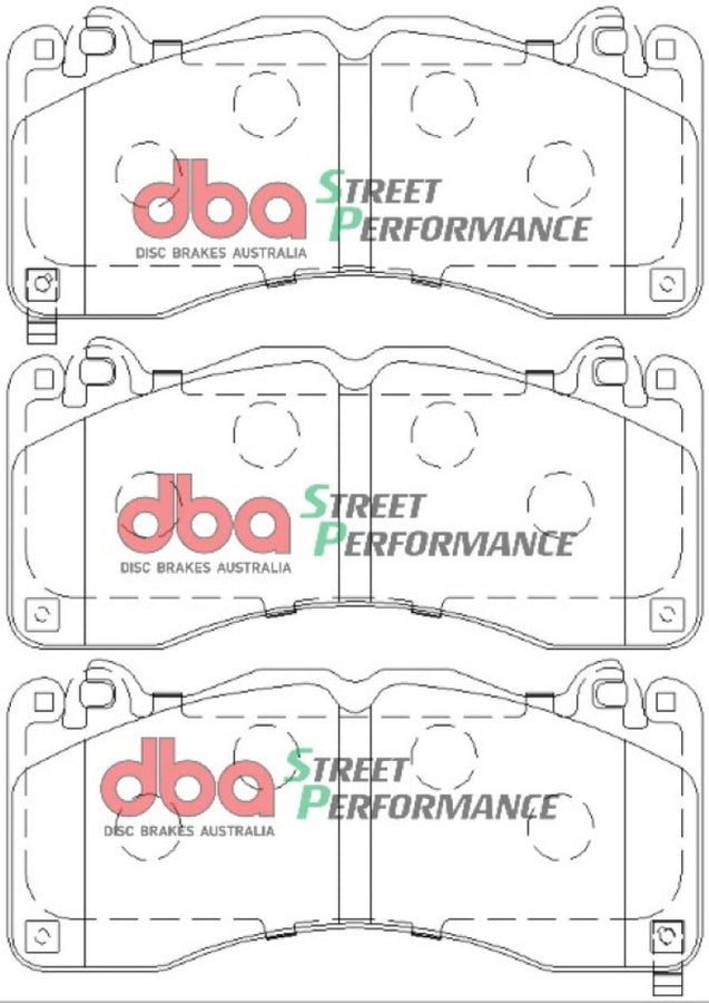 DBA 15-18 Ford Mustang GT w/ Performance Package SP500 Front Brake Pads DBA 15-18 Ford Mustang GT w/ Performance Package SP500 Front Brake Pads