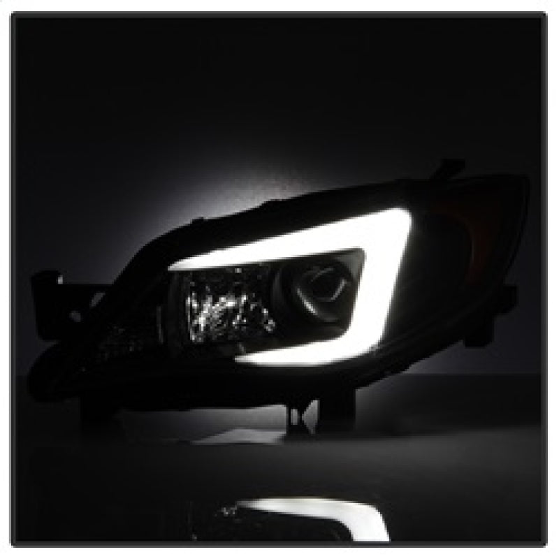 Spyder Subaru WRX 08-09 Projector Headlights - HID Model Only - Black PRO-YD-SWRX08-HID-LBDRL-BK Spyder Subaru WRX 08-09 Projector Headlights - HID Model Only - Black PRO-YD-SWRX08-HID-LBDRL-BK