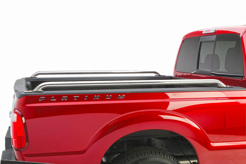 Go Rhino 97-14 Ford F-150 Stake Pocket Bed Rails - Chrome Go Rhino 97-14 Ford F-150 Stake Pocket Bed Rails - Chrome