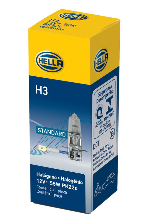 Hella H3 Halogen Bulb (Must Order Qty 10) Hella H3 Halogen Bulb (Must Order Qty 10)