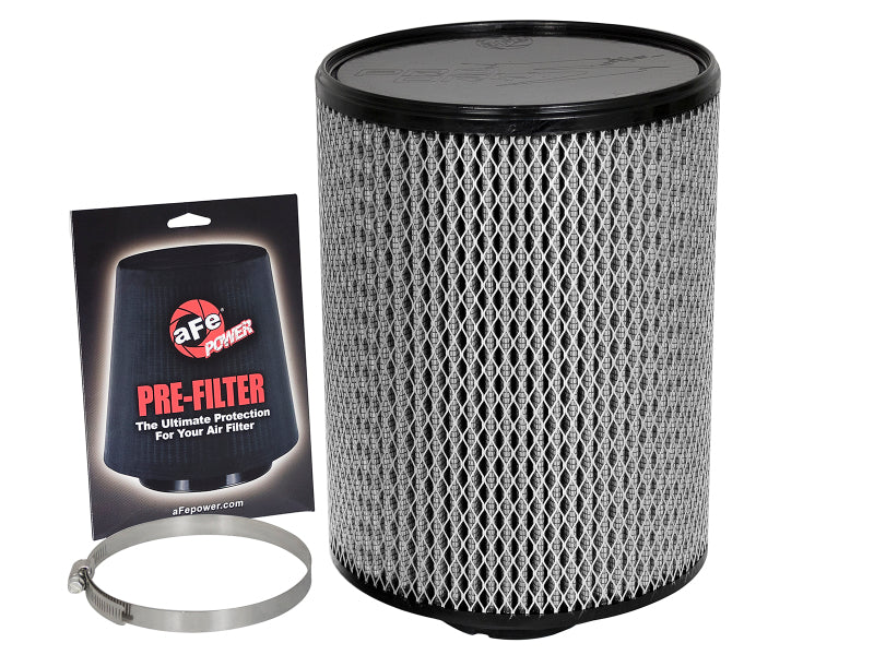 aFe MagnumFLOW Pro DRY S Air Filter 4in F x 8-1/2in B x 8-1/2in T x 11in H aFe MagnumFLOW Pro DRY S Air Filter 4in F x 8-1/2in B x 8-1/2in T x 11in H