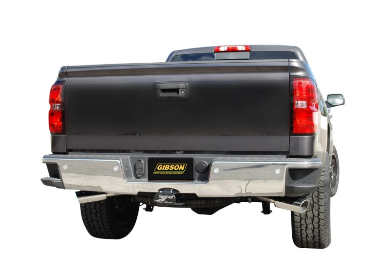 Gibson 14-18 GMC Sierra 1500 Denali 6.2L 3.5in/2.25in Cat-Back Dual Extreme Exhaust - Stainless Gibson 14-18 GMC Sierra 1500 Denali 6.2L 3.5in/2.25in Cat-Back Dual Extreme Exhaust - Stainless