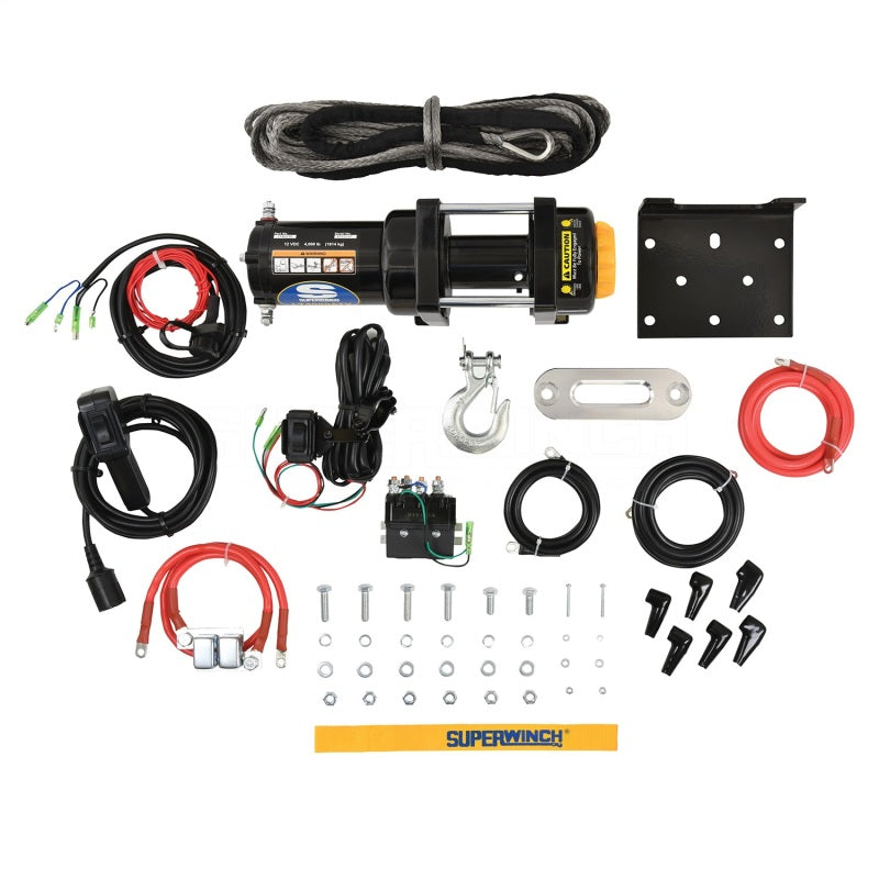 Superwinch 4000 LBS 12V DC 3/16in x 50ft Synthetic Rope LT4000 Winch Superwinch 4000 LBS 12V DC 3/16in x 50ft Synthetic Rope LT4000 Winch