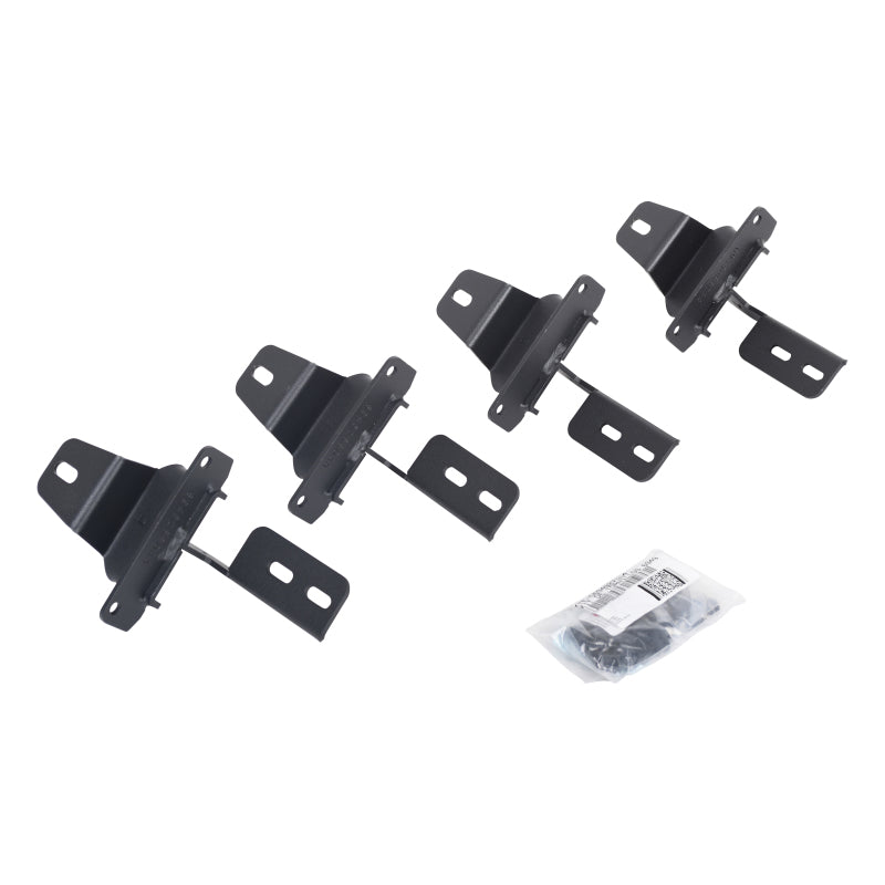 Go Rhino 18-22 Jeep Wrangler JL 2DR Mounting Brackets (V-Series V3/RB10 Slim/RB20 Slim) - Tex. Blk Go Rhino 18-22 Jeep Wrangler JL 2DR Mounting Brackets (V-Series V3/RB10 Slim/RB20 Slim) - Tex. Blk