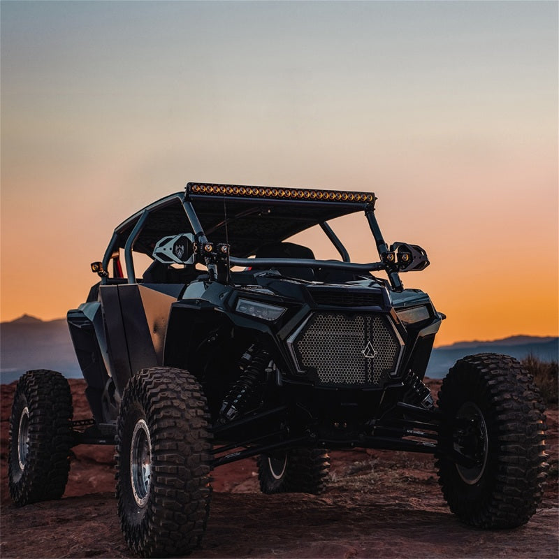 Rigid Industries Revolve 50in Bar w/Amber Trim Ring Rigid Industries Revolve 50in Bar w/Amber Trim Ring