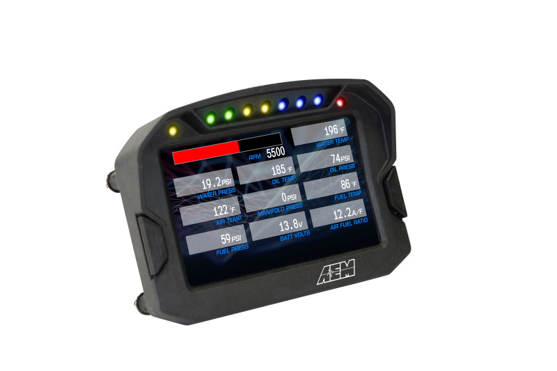 AEM CD-5LG Carbon Logging Digital Dash Display w/ Internal 10Hz GPS & Antenna AEM CD-5LG Carbon Logging Digital Dash Display w/ Internal 10Hz GPS & Antenna