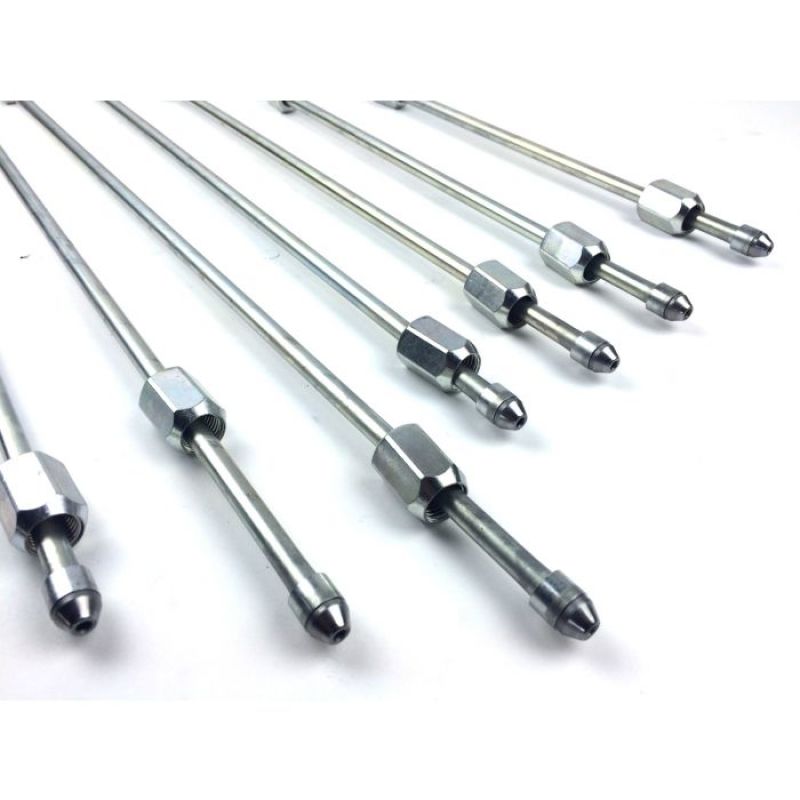 Fleece Performance 16in High Pressure Fuel Line (8mm x 3.5mm Line, M14x1.5 Nuts) Fleece Performance 16in High Pressure Fuel Line (8mm x 3.5mm Line, M14x1.5 Nuts)