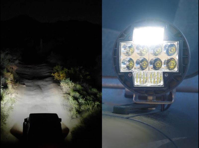 ARB Nacho 5.75in Offroad TM5 Combo White LED Light Set ARB Nacho 5.75in Offroad TM5 Combo White LED Light Set