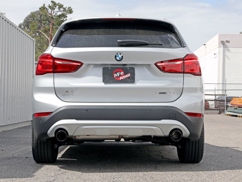 aFe MACHForce XP Exhausts Axle-Back 15-21 BMW X1 2.0L (t) (SS w/Black Tips) aFe MACHForce XP Exhausts Axle-Back 15-21 BMW X1 2.0L (t) (SS w/Black Tips)