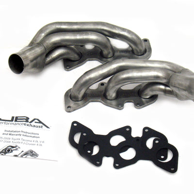 JBA 03-09 Toyota 4.0L V6 w/o A.I.R. 1-1/2in Primary Raw 409SS Cat4Ward Header