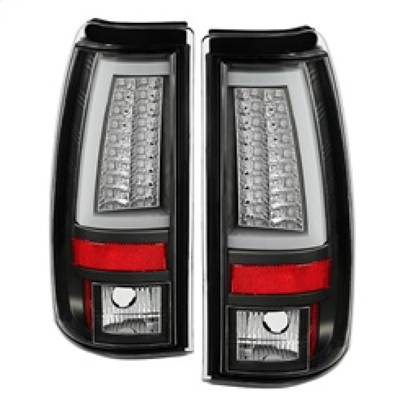 Spyder Chevy Silverado 1500/2500 99-02 Version 2 LED Tail Lights - Black ALT-YD-CS99V2-LED-BK Spyder Chevy Silverado 1500/2500 99-02 Version 2 LED Tail Lights - Black ALT-YD-CS99V2-LED-BK