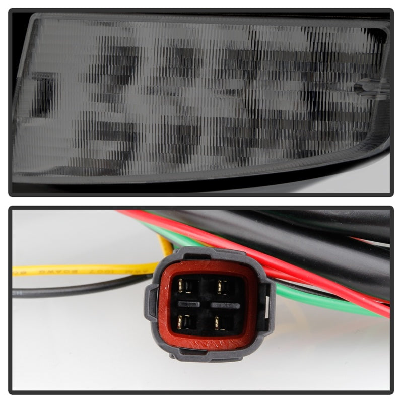 Spyder 08-14 Subara Impreza WRX Hatchback LED Tail Lights Seq Signal Blk Smoke ALT-YD-SI085D-SEQ-BSM Spyder 08-14 Subara Impreza WRX Hatchback LED Tail Lights Seq Signal Blk Smoke ALT-YD-SI085D-SEQ-BSM