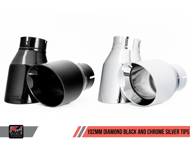 AWE Tuning Porsche 718 Boxster / Cayman SwitchPath Exhaust (PSE Only) - Diamond Black Tips AWE Tuning Porsche 718 Boxster / Cayman SwitchPath Exhaust (PSE Only) - Diamond Black Tips