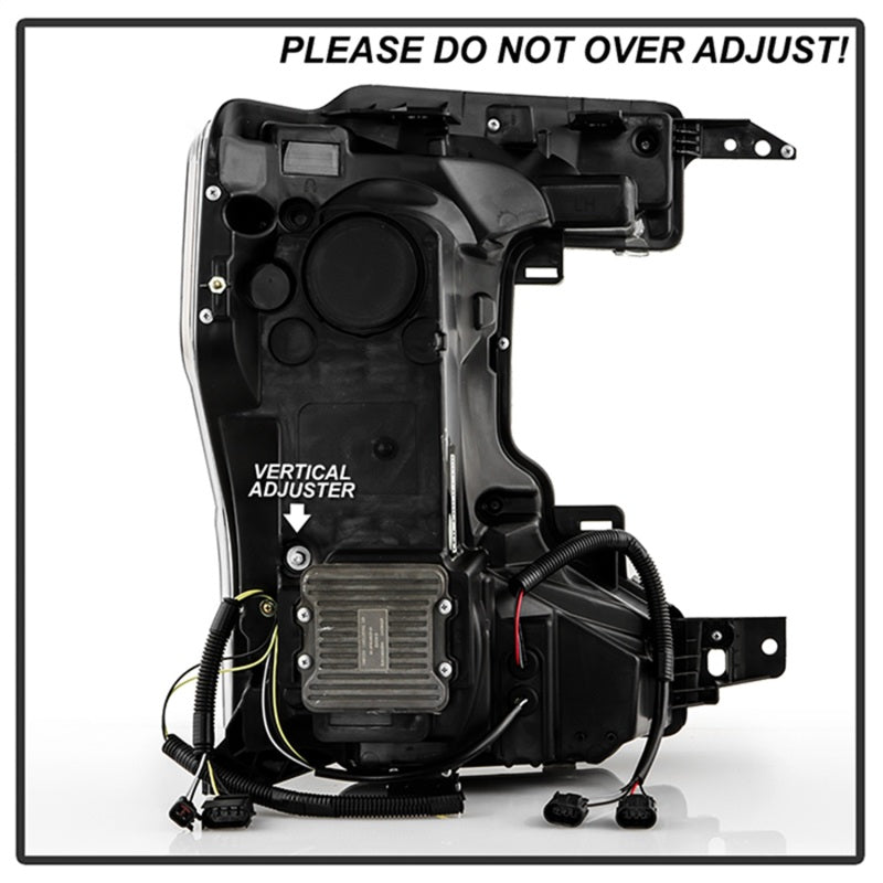 Spyder Apex 20-22 Ford F250/F350 (Halogen) High-Power LED Headlights - Black PRO-YD-FS20HALAP-SEQ-BK Spyder Apex 20-22 Ford F250/F350 (Halogen) High-Power LED Headlights - Black PRO-YD-FS20HALAP-SEQ-BK