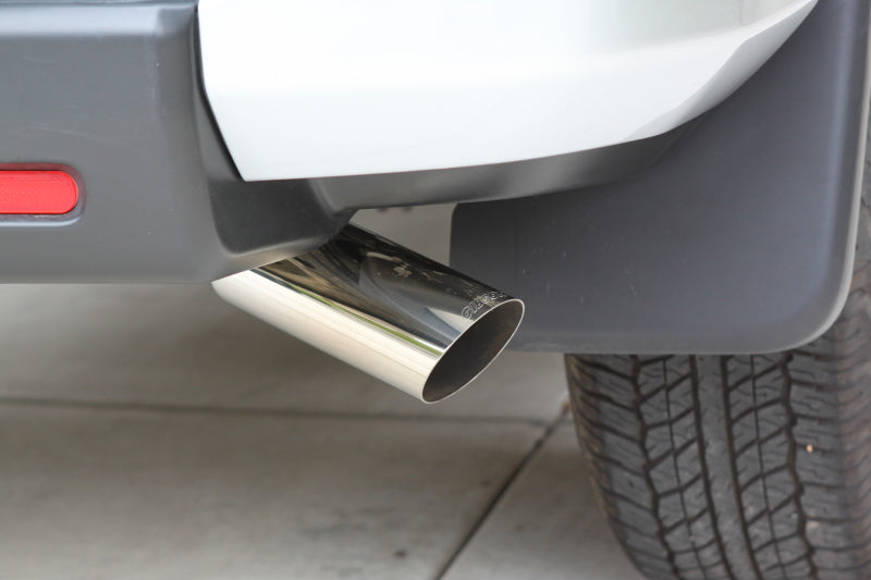 Gibson 07-14 Toyota FJ Cruiser Base 4.0L 2.5in Cat-Back Single Exhaust - Stainless Gibson 07-14 Toyota FJ Cruiser Base 4.0L 2.5in Cat-Back Single Exhaust - Stainless