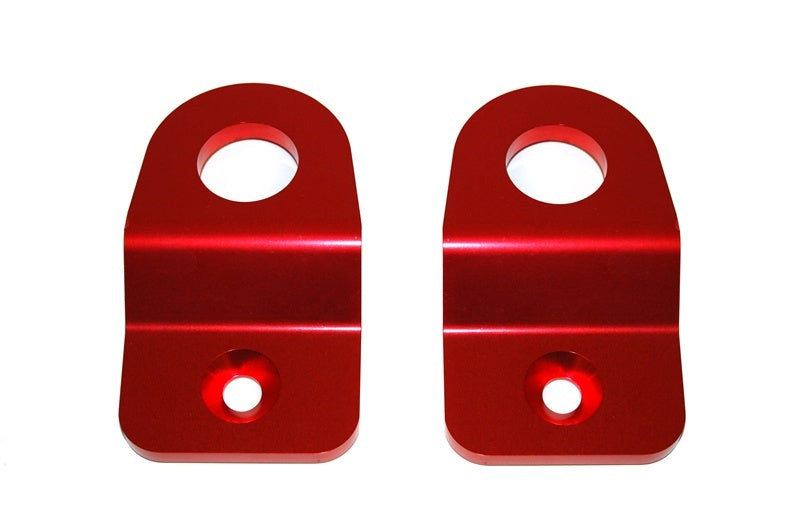 Torque Solution Red Radiator Stay Bracket: 08-11 Subaru Impreza/08-13 WRX/STi/05-09 Legacy Torque Solution Red Radiator Stay Bracket: 08-11 Subaru Impreza/08-13 WRX/STi/05-09 Legacy