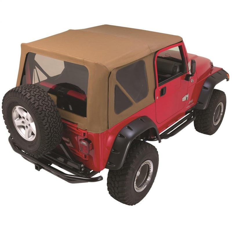 Rampage 1997-2006 Jeep Wrangler(TJ) Complete Top - Spice Denim Rampage 1997-2006 Jeep Wrangler(TJ) Complete Top - Spice Denim