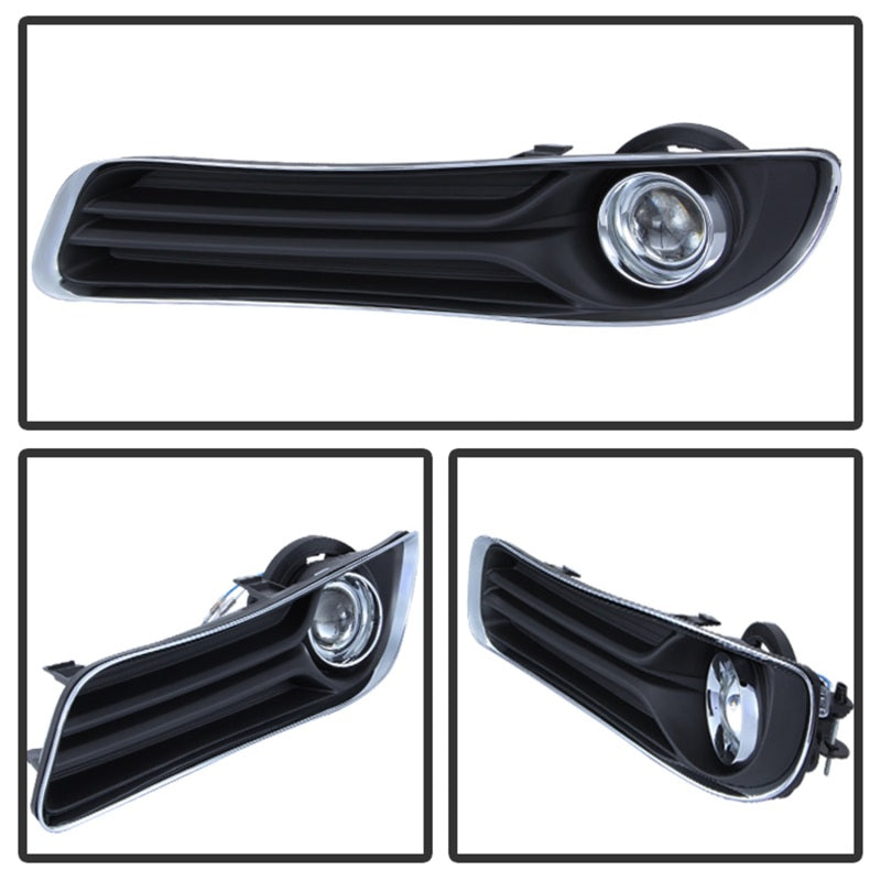 Spyder Chrysler 300 2011-2014 OEM Fog Light W/Universal Switch- Clear FL-C30011-C Spyder Chrysler 300 2011-2014 OEM Fog Light W/Universal Switch- Clear FL-C30011-C