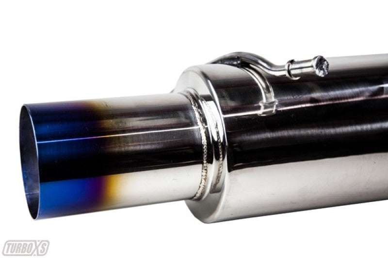 Turbo XS 02-07 WRX-STi Rear Muffler Assembly w/ Titanium Tip Turbo XS 02-07 WRX-STi Rear Muffler Assembly w/ Titanium Tip