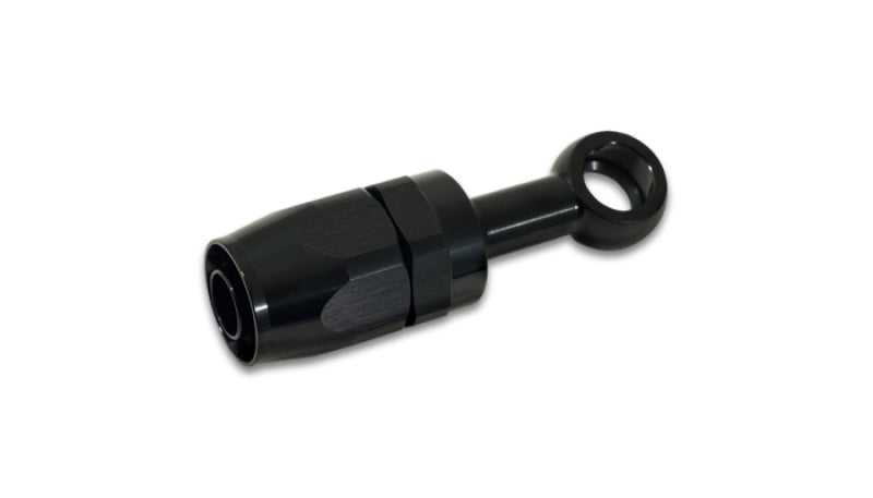 Vibrant Single -4AN x 10mm ID Banjo to Hose End Aluminum Fitting Vibrant Single -4AN x 10mm ID Banjo to Hose End Aluminum Fitting