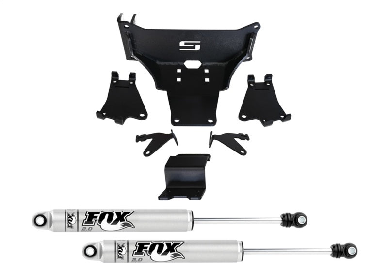 Superlift 05-22 F250/350 4WD Dual Steering Stabilizer Kit w/ Fox 2.0 Shocks (No Lift Req) Superlift 05-22 F250/350 4WD Dual Steering Stabilizer Kit w/ Fox 2.0 Shocks (No Lift Req)