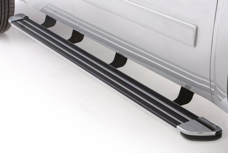 Lund 15-17 Chevy Silverado 2500 Ext. Cab (Diesel) Crossroads 80in. Running Board Kit - Chrome Lund 15-17 Chevy Silverado 2500 Ext. Cab (Diesel) Crossroads 80in. Running Board Kit - Chrome
