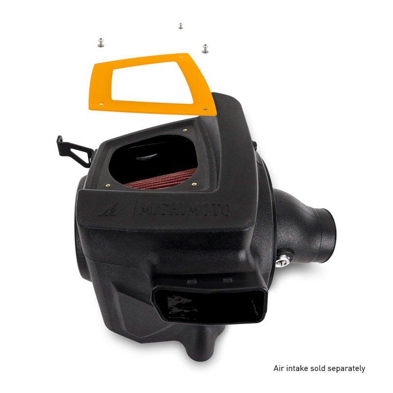 Mishimoto 2021+ Ford Bronco Air Intake Lid Kit - Blue/Yellow Mishimoto 2021+ Ford Bronco Air Intake Lid Kit - Blue/Yellow